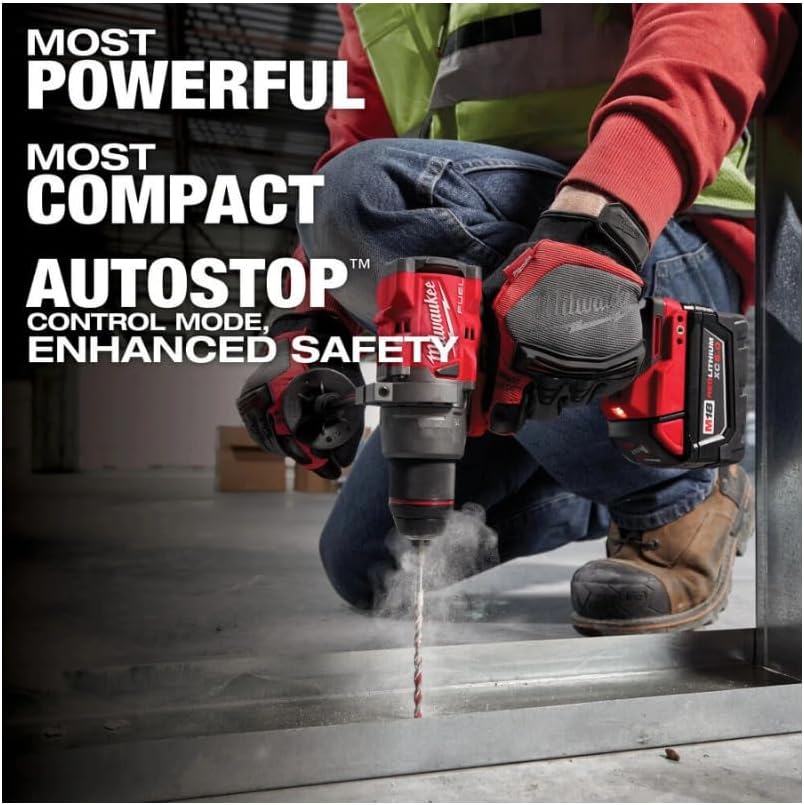 Milwaukee M18 FUEL 18-Volt Lithium-Ion Brushless Cordless Combo Kit with Two 5.0 Ah Batteries, 1 Charger, 2 Tool Bags (7-Tool)